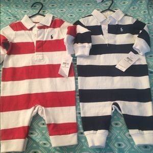 Baby Boy Polo Ralph Lauren One Pieces .